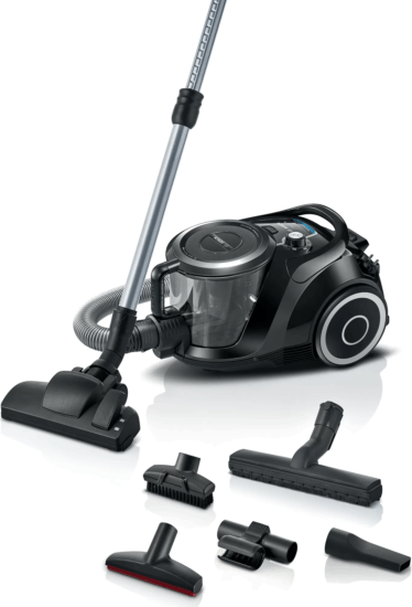 Bosch BGC 41XSILA Porzsák Nélküli porszívó - Fekete