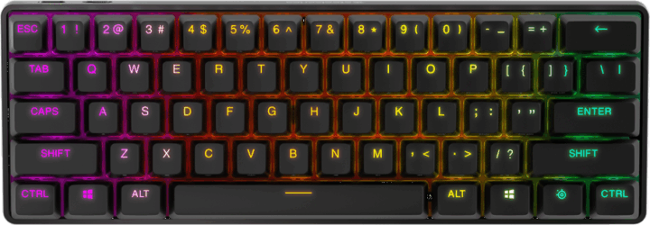 Steelseries Apex Pro Mini Mechanikus USB/Wireless Gaming Billentyűzet - Angol (US)