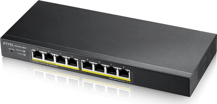 Zyxel GS1915-8EP-EU0101F Gigabit PoE Switch Zyxel GS1915-8EP-EU0101F Gigabit PoE Switch