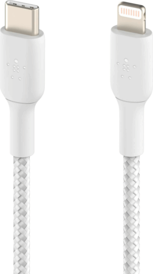 Belkin Boost Charge Lightning apa - USB-C apa Adat és töltőkábel - Fehér (1m) Belkin Boost Charge Lightning apa - USB-C apa Adat és töltőkábel - Fehér (1m)