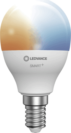 Ledvance Smart+ LED P40 izzó 5W 470lm 6500K E14 - Állítható fehér Ledvance Smart+ LED P40 izzó 5W 470lm 6500K E14 - Állítható fehér