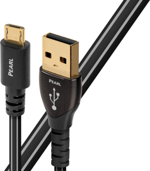 AudioQuest Pearl USBPEA0.75MI USB-A apa - Micro USB-B apa 2.0 Adat és töltőkábel - Fekete (0.75m) AudioQuest Pearl USBPEA0.75MI USB-A apa - Micro USB-B apa 2.0 Adat és töltőkábel - Fekete (0.75m)