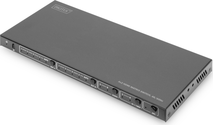 Digitus DS-55509 HDMI Matrix Switch (4 PC - 2 Kijelző)