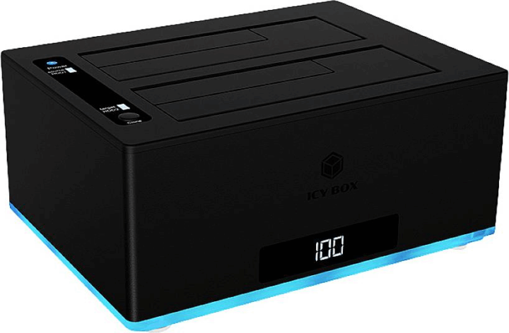 ICY BOX IB-127CL-U3 HDD /SSD Dokkoló és klónozó állomás (USB 3.0 - SATA)