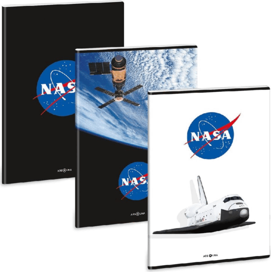 Ars Una NASA-1 40 lapos A4 extra kapcsos kockás füzet - Többfajta