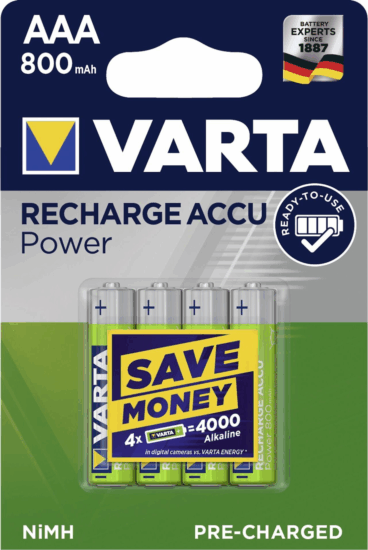 Varta Rechargeable Accu NiMh Újratölthető ceruzaelem (10x4db/csomag)