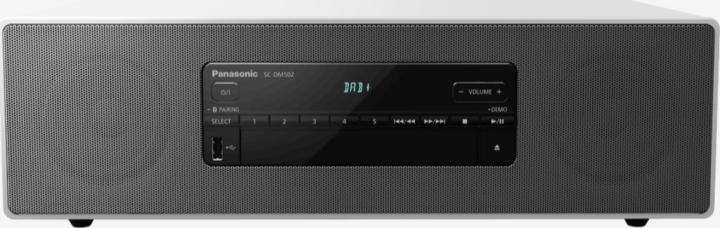 Panasonic SC-DM502E-W Mikro HiFi Rendszer - Fehér