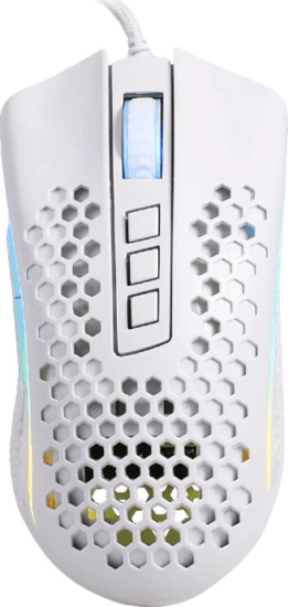 Redragon Storm Elite USB Gaming Egér - Fehér