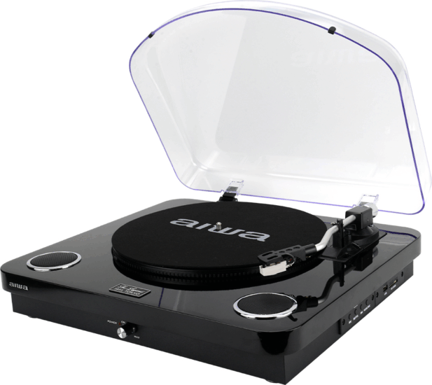 Aiwa GBTUR-120BK Lemezlejátszó - Fekete