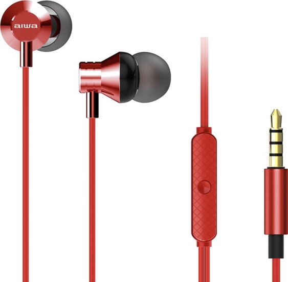 Aiwa ESTM-50RD Vezetékes Headset - Piros Aiwa ESTM-50RD Vezetékes Headset - Piros