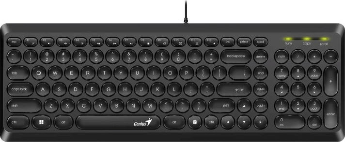 Genius SlimStar Q200 Vezetékes Billentyűzet - Magyar