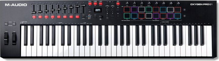 M-Audio Oxygen Pro 61 USB MIDI Controller M-Audio Oxygen Pro 61 USB MIDI Controller