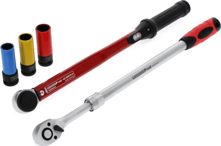 Gedore Red R69003000 Kerékszerelő nyomatékkulcs készlet (5 db/csomag) Gedore Red R69003000 Kerékszerelő nyomatékkulcs készlet (5 db/csomag)