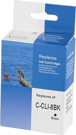 ECO (Canon CLI8) Tintapatron Fekete