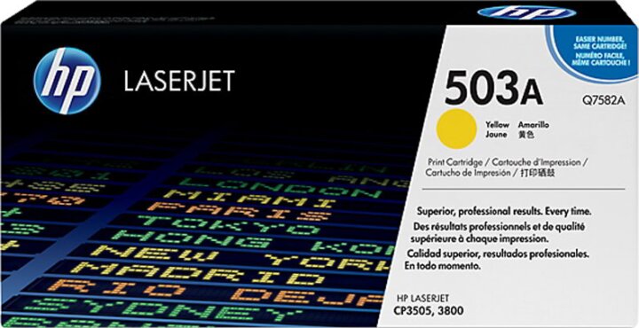 HP 503A Eredeti Toner Sárga
