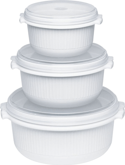 Emsa Micro Family Műanyag ételtároló doboz készlet (3 db)