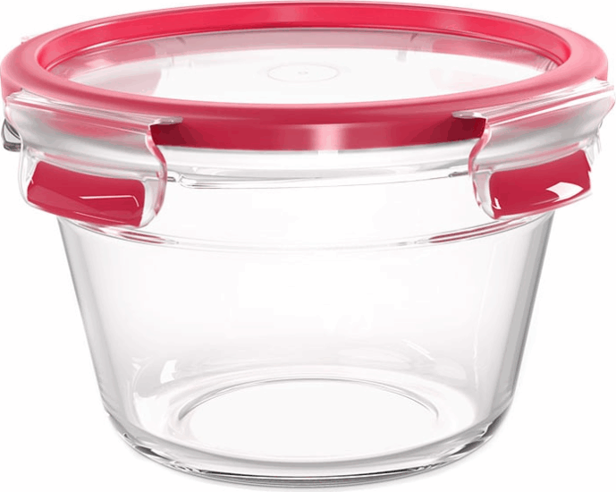 Emsa Clip & Close Üveg ételtároló 0,9L