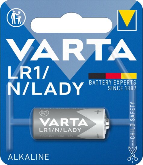 Varta Electronics LR1 N Alkáli/Mangán ceruzaelem Varta Electronics LR1 N Alkáli/Mangán ceruzaelem