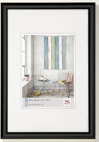 Walther KP050B Trendstyle 52,8x42,8 Képkeret - Fekete