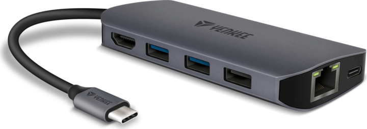 Yenkee YTC 081 USB Type-C HUB (8 port)