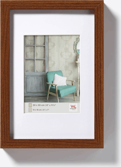 Walther EA520N Stockholm 23,0x18,0 Képkeret - Sötétbarna