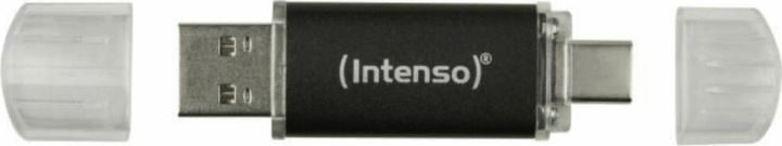 Intenso 32GB Twist Line USB 3.2 Pendrive - Fekete Intenso 32GB Twist Line USB 3.2 Pendrive - Fekete