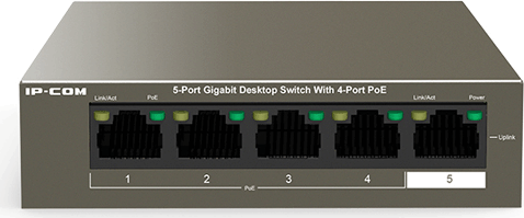 IP-COM G1105P-4-63W Gigabit Switch