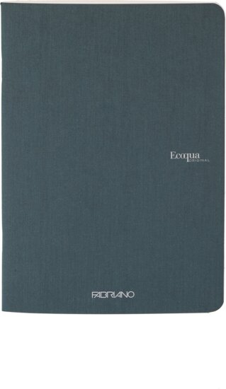 Fabriano Ecoqua Original 40 lapos A4 sima füzet - Sötétzöld