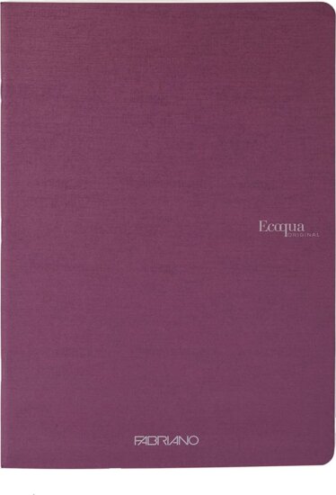 Fabriano Ecoqua Original 40 lapos A4 kockás füzet - Lila