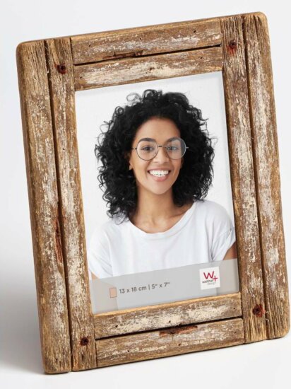 Walther YA318W Dupla 20x25 Képkeret - Fehér/natúr