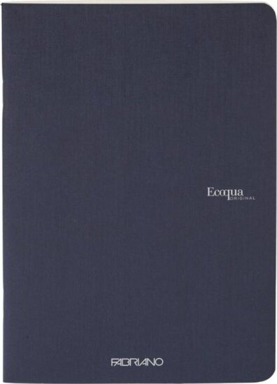 Fabriano Ecoqua Original 40 lapos A4 kockás füzet - Sötétkék