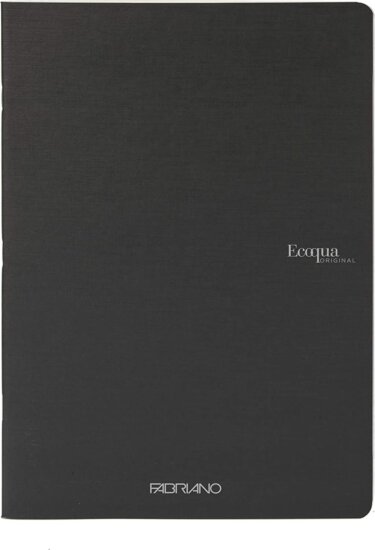 Fabriano Ecoqua Original 40 lapos A4 vonalas füzet - Fekete