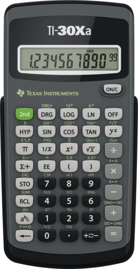 Texas Instruments TI 30Xa Tudományos számológép