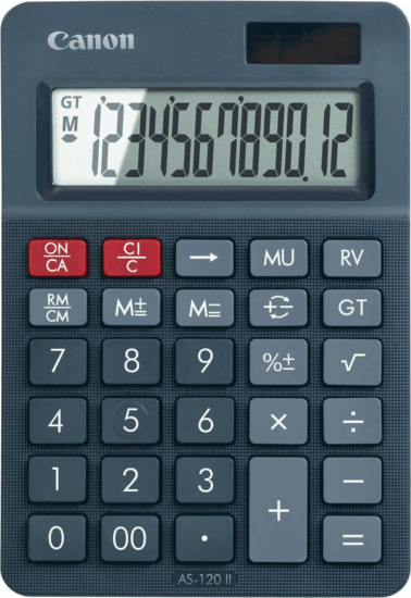Canon AS-120 II EMEA HB Asztali számológép Canon AS-120 II EMEA HB Asztali számológép