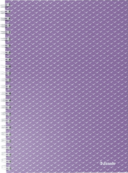 Esselte Colour'Breeze 80 lapos A5 kockás spirálfüzet - Lila