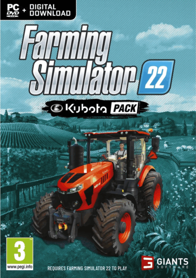 Farming Simulator 22 Kubota pack - PC Farming Simulator 22 Kubota pack - PC