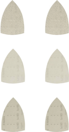 Bosch Expert M480 K80/120/180 Hálós Csiszolólap szett - 100x150mm (6 db/csomag)