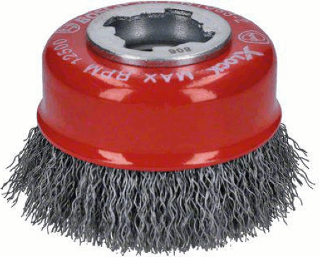 Bosch X-LOCK Clean for Metal Csészekefe (0.3mm) - 75mm