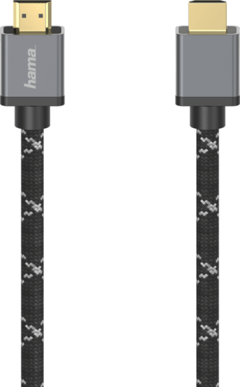 Hama 205239 Prémium Ultra High Speed HDMI 2.1 - HDMI 2.1 kábel Ethernettel 2m - Fekete