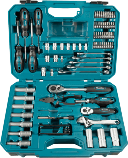 Makita E-08458 Szerszámkészlet (87 db/csomag) Makita E-08458 Szerszámkészlet (87 db/csomag)