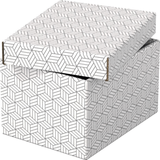 Esselte Home Karton Tárolódoboz / Ajándékdoboz 7,65L - Mintás (3 db / csomag) Esselte Home Karton Tárolódoboz / Ajándékdoboz 7,65L - Mintás (3 db / csomag)