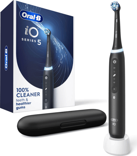 Oral-B iO Series 5 Magnetikus Elektromos fogkefe - Fekete