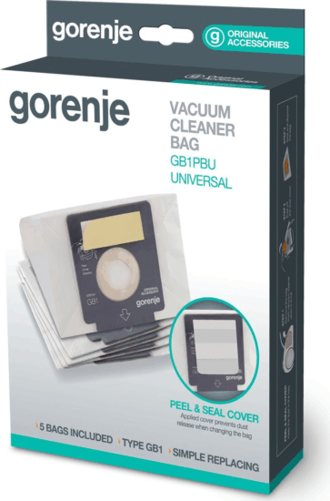 Gorenje GB1PBU Univerzális porzsák (5 db / csomag)