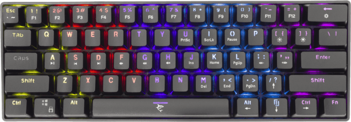 White Shark GK-2022B/BL Shinobi (Blue Switch) USB Gaming Billentyűzet - Magyar