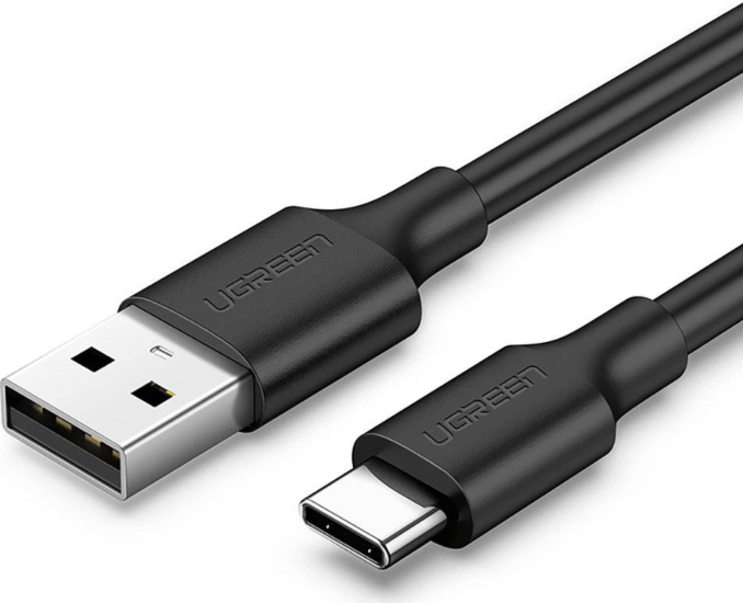 Ugreen 60114 USB-A apa - USB-C apa 2.0 Adat és töltőkábel - Fekete (0.25m) Ugreen 60114 USB-A apa - USB-C apa 2.0 Adat és töltőkábel - Fekete (0.25m)