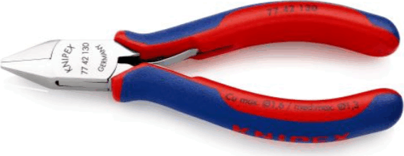 Knipex 77 42 130 1.6mm Elektronikai oldalcsípőfogó