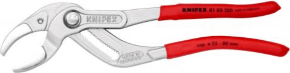 Knipex 81 03 250 25-80mm Szifon- és konnektorfogó Knipex 81 03 250 25-80mm Szifon- és konnektorfogó
