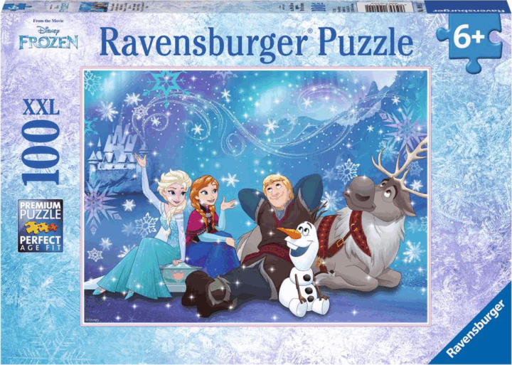Ravensburger Frozen Ice Magic - 100 darabos XXL puzzle Ravensburger Frozen Ice Magic - 100 darabos XXL puzzle