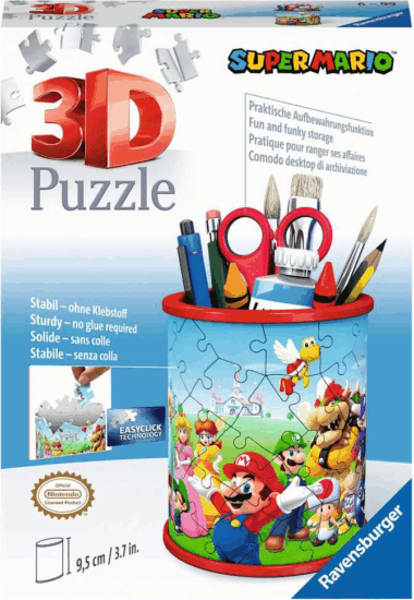 Ravensburger Super Mario tolltartó - 54 darabos 3D puzzle