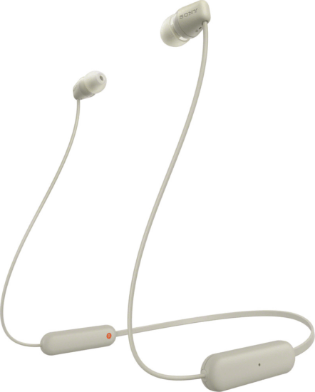 Sony WI-C100 Wireless Headset - Bézs Sony WI-C100 Wireless Headset - Bézs
